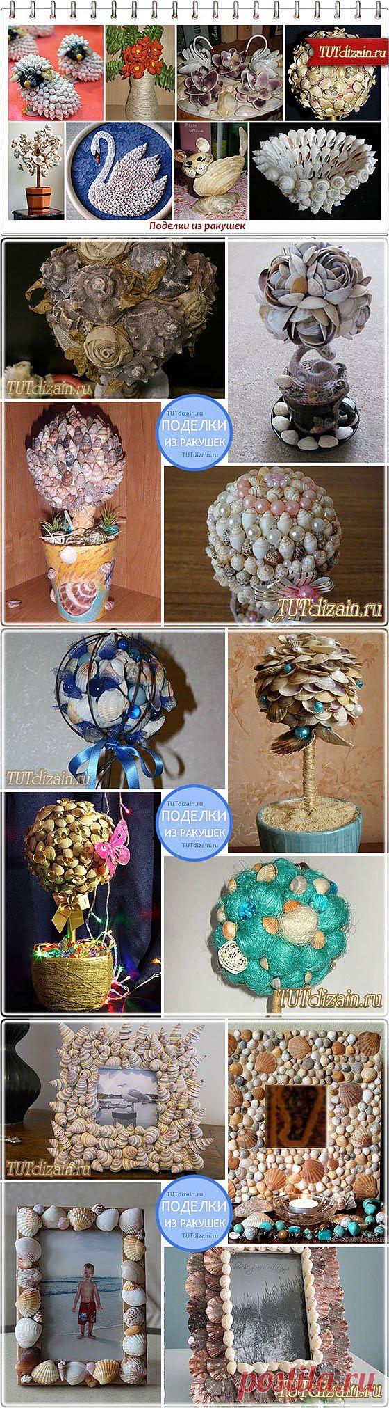 Поделки из ракушек » Дизайн & Декор своими руками
