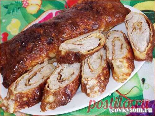 Яично-куриный рулет | Со вкусом
