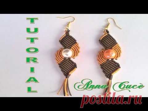 Tutorial macramè orecchini 