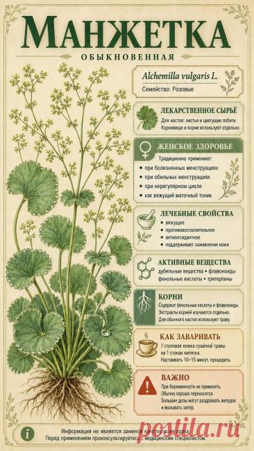Манжетка обыкновенная