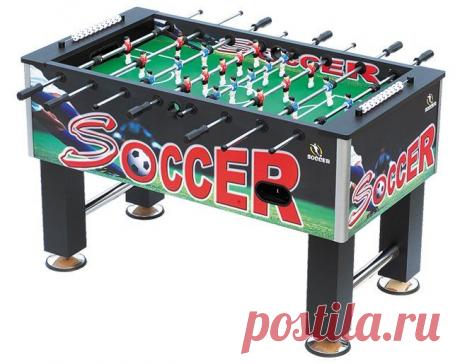 Настольный футбол (кикер) «Roma» (140x76x87см, цветной)