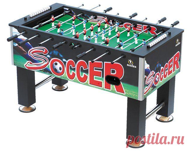 Настольный футбол (кикер) «Roma» (140x76x87см, цветной)