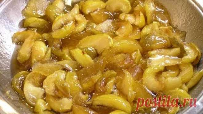 Яблочное варенье дольками / Homemade apple jam