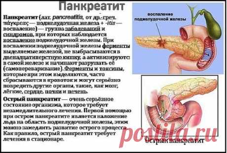 Простые рецепты для лечения панкреатита..