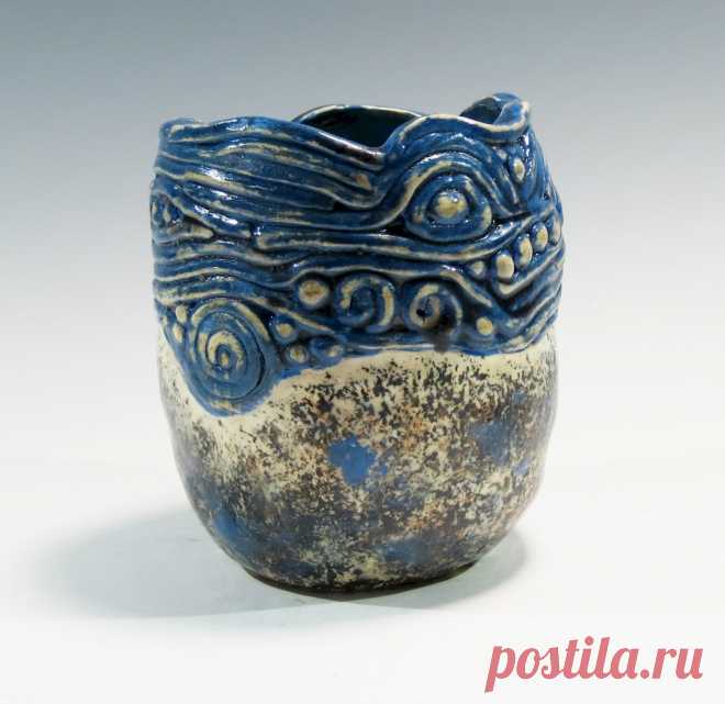 Handbuilt Pinch / Coil Pot Керамический Pinch Pot Handbuilt Coilt