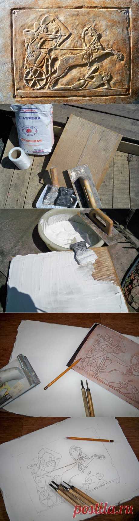 Создаем изысканный барельеф
