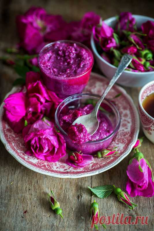 Варенье из лепестков роз - something sweet to a cup of coffee