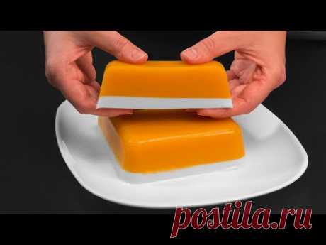 Лучший десерт из тыквы, который я когда-либо ела! Без выпечки, без желатина! 5-минутный рецепт