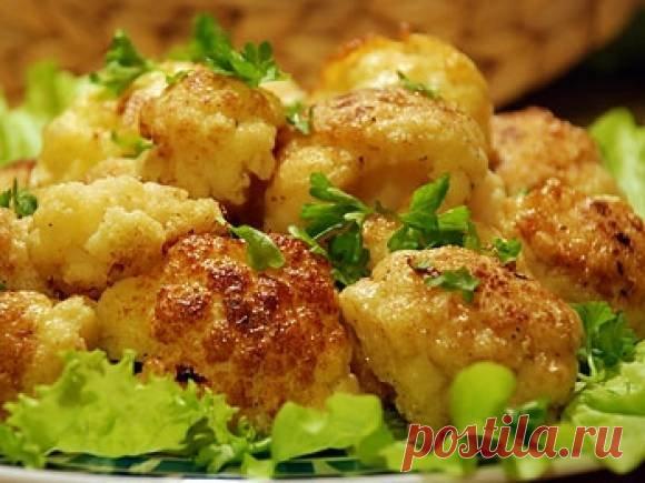 Цветная капуста жареная в сухарях | Танечкавари | Яндекс Дзен