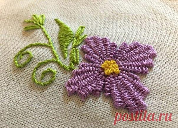 Потрясающая объемная вышивка-ткачество / Здоровый аппетит