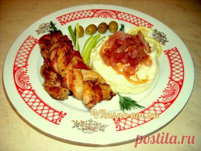 (+1) тема - «КОСА УРАЛЬСКАЯ» С ЛУКОВЫМ МАРМЕЛАДОМ | Любимые рецепты