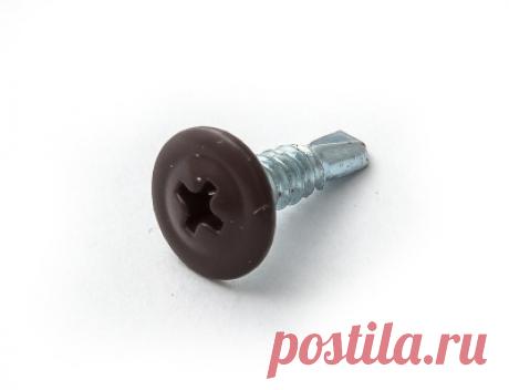 Саморез п/ш сверло окрашенный | Купить саморезы с прессшайбой/цилиндрической головкой оптом, цена