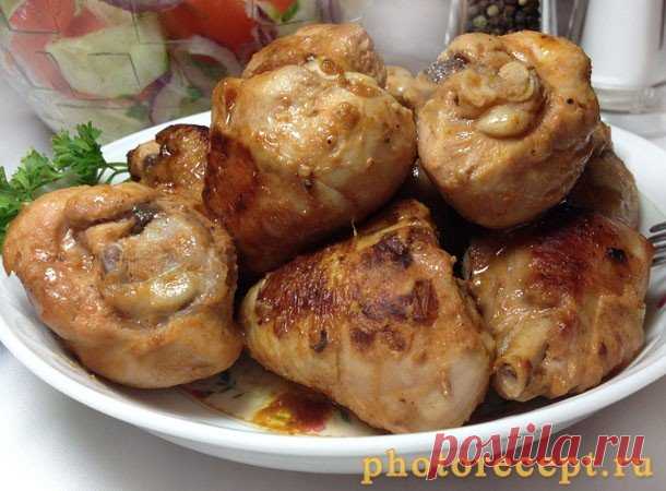 Куриные бедра по-римски.