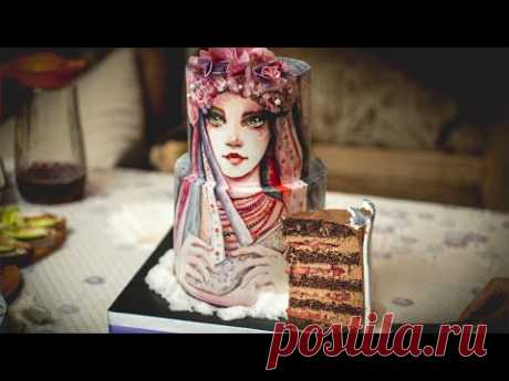 Торт &quot;КЛУБНИКА в ШОКоладе&quot;🍓100% результат👌🏻 МАМИН торт🎂 Я-ТОРТодел♥️