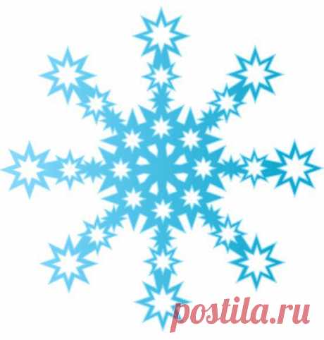 Создайте снижинку сами