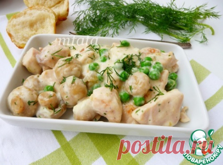 Куриная грудка быстрая в соусе – кулинарный рецепт