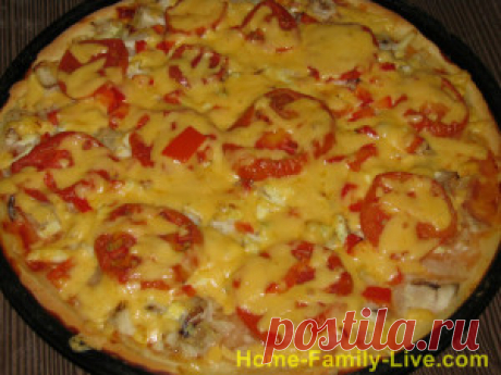 Пицца с минтаем/Сайт с пошаговыми рецептами с фото для тех кто любит готовить