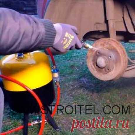 Пескоструйный аппарат своими руками (28 фото + описание изготовления) Простой самодельный пескоструйный аппарат для очистки металлических поверхностей от ржавчины и старой краски, можно сделать из баллона и автомобильной свечи накаливания. Далее фото и описание изготовления...