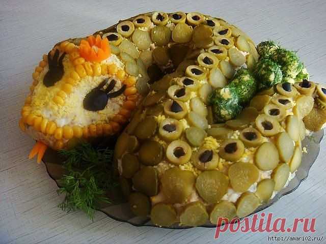 УКРАШЕНИЕ ЗАКУСОК
