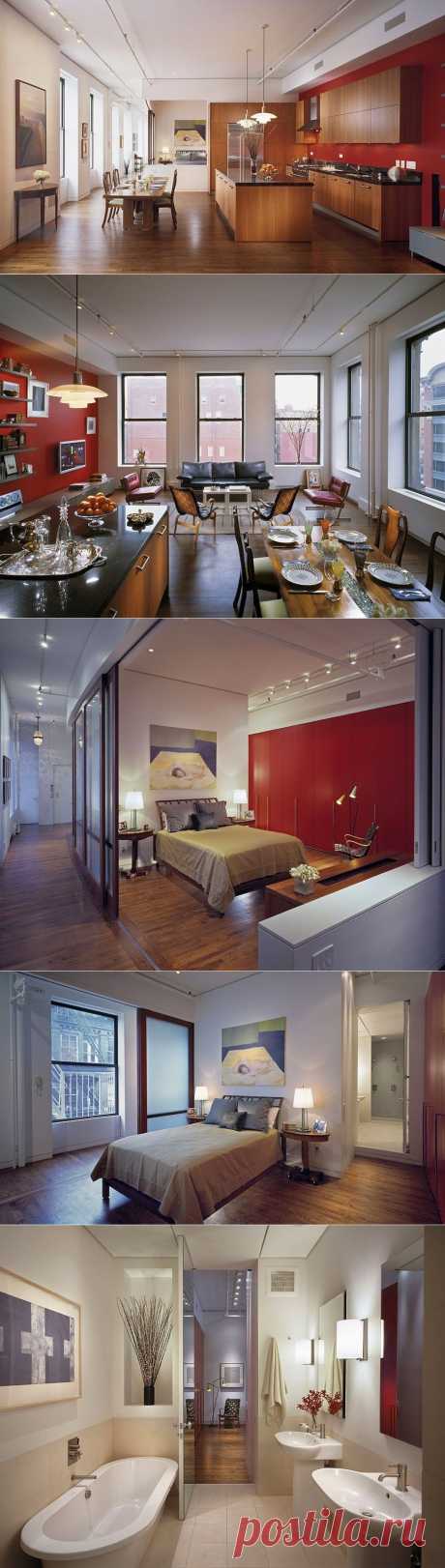 Просторные апартаменты в помещении бывшей студии художника Барнетта Ньюмана - Дизайн интерьеров | Идеи вашего дома | Lodgers