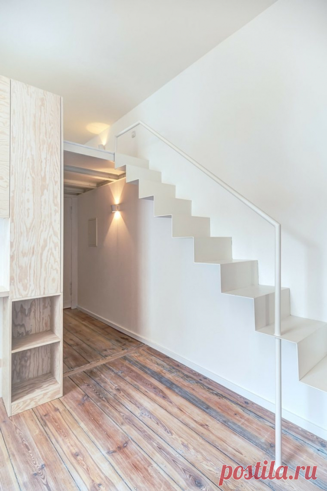 Architecture et design de trois petits appartements berlinois -