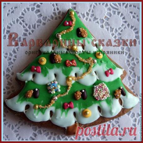 Ёлочка - зелёный,новый год 2015,пряник расписной,сувениры и подарки,ёлочка