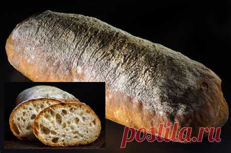 Ciabatta bigia. Чиабатта на густой опаре с долгим холодным выбраживанием ( это если говорить по-русски ), или чиабатта на биге (Bigia - итал , Sponge dough - англ ), отличный хлеб для начала выпечек сезона 2014, поскольку во-первых, это не просто чиабатта, а превосходнейший хлеб, изумительного аромата (заслуга…