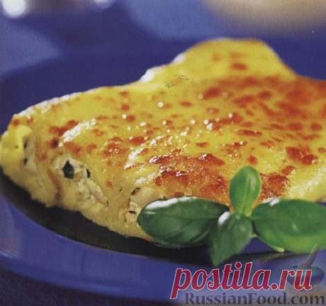 Рецепт: Каннеллони с курицей на RussianFood.com