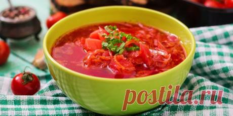 3 способа приготовить вкусный постный борщ - Лайфхакер