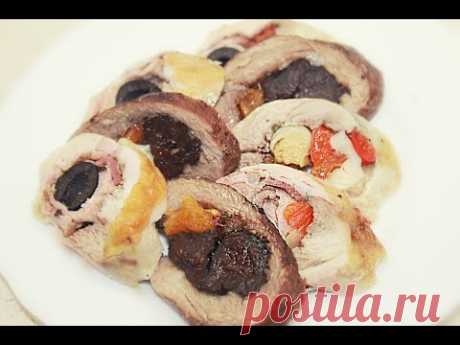 Рулетики мясные с разной начинкой - Холодные закуски на праздничный стол / Meat Rolls Recipe
