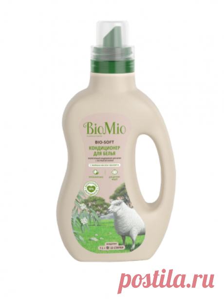 Экологичный кондиционер для белья BIO-SOFT «Эвкалипт», концентрат, 1 л, Bio Mio - купить за 246 руб. в интернет-магазине Fitomarket.ru Экологичный кондиционер для белья BIO-SOFT «Эвкалипт», концентрат, 1 л, Bio Mio. Кондиционеры и ополаскиватели и другие натуральные продукты в онлайн-гипермаркете здоровой жизни   «Фитомаркет». Только сертифицированная продукция по выгодным ценам, скидки, акции, отзывы покупателей.