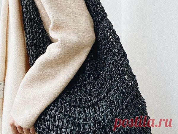 Вяжем крючком сумку Simple Bag | Журнал Ярмарки Мастеров