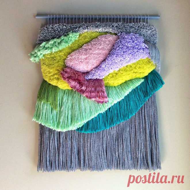 Яркая волна: потрясающие гобелены Judit Just - Ярмарка Мастеров - ручная работа, handmade