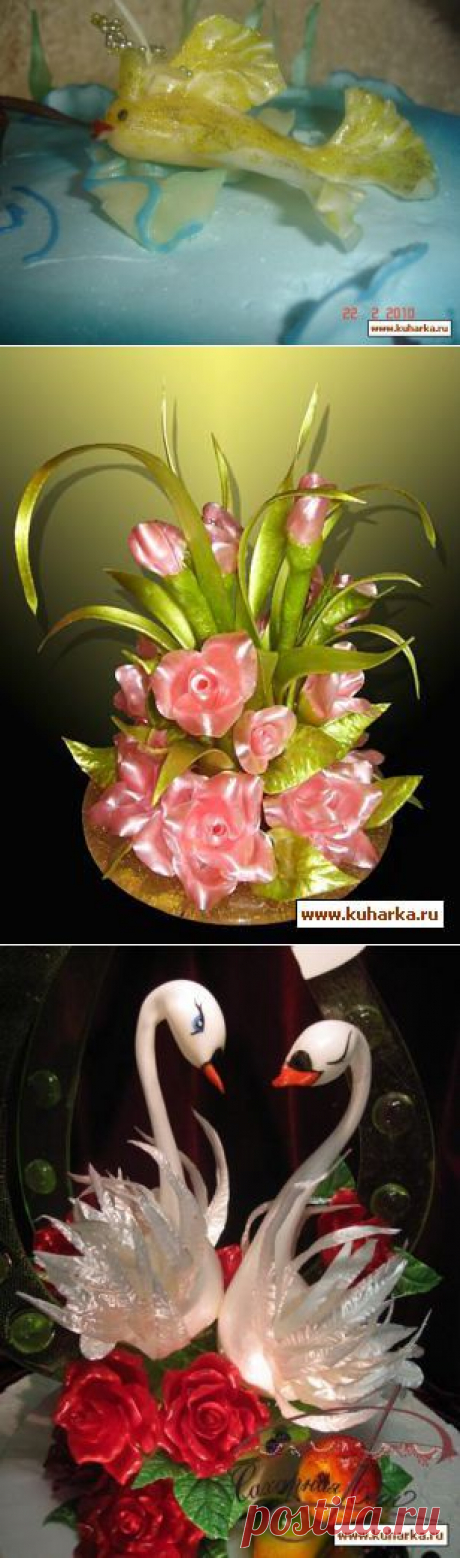 Карамель и фигурки из сахара