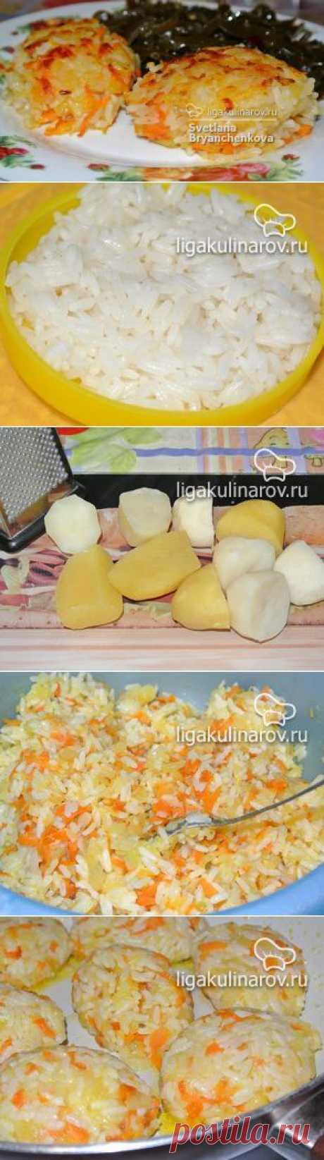 Картофельно-рисовые постные котлеты – рецепт с фото от Лиги Кулинаров, пошаговый рецепт