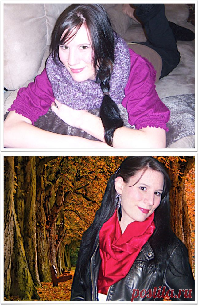 Как сшить шарф-хомут самой | Ladiesvenue