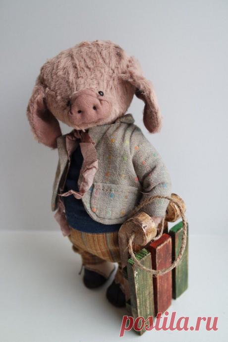 И у меня есть душа...
Поросенок. Выкройка.