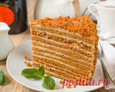 Торт медовик — Домашняя кулинария