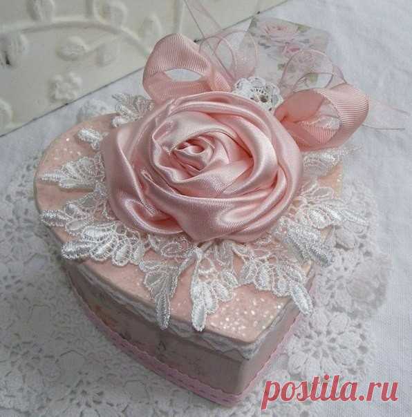 Шкатулка-сердце