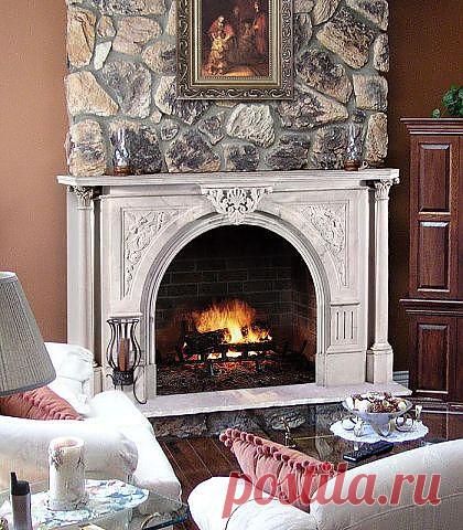 Камины.