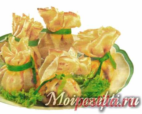 Блинчики с грибами