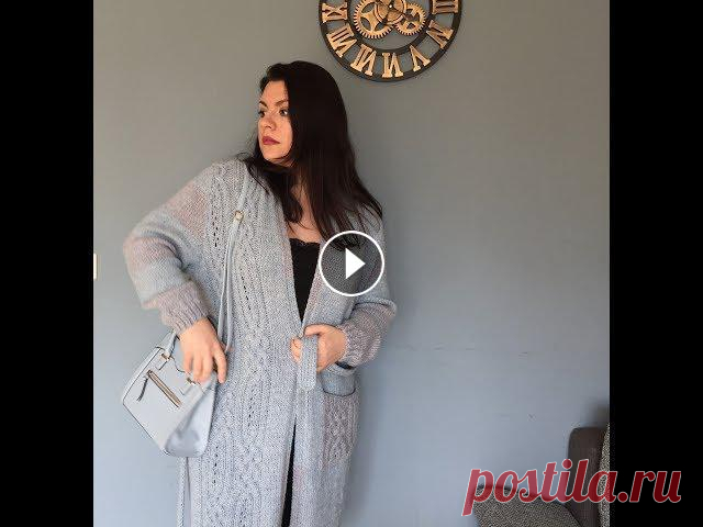 Кардиган связан на р-р 50 Спицы №5 и №4Пряжа :DROPS NEPAL mix Цвет №8907 Расход пряжи : 980 грамм. Instagram: p/B-M660fA0fQ/?igshid=1uquzlz8i8k7k...