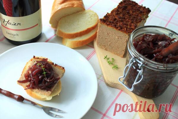 Конфитюр из красного лука