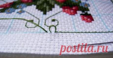 Как стирать вышивку крестиком: размеченную маркером, на канве с рисунком