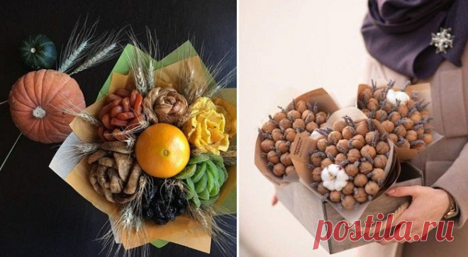 Букеты из орехов (79 фото) - пошаговые инструкции создания букетов для мужчин и женщин