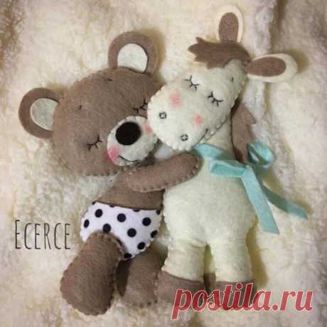 Игрушки из фетра. Идеи.