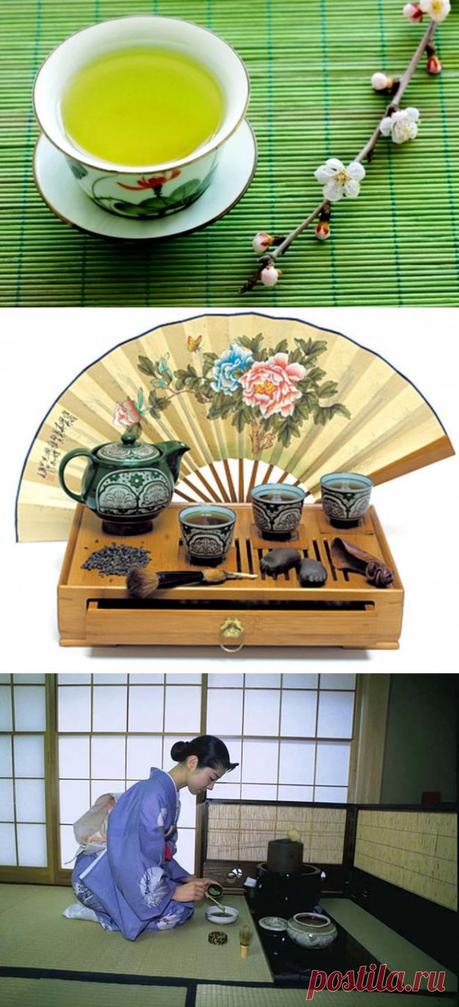Сошицу Сэн. Чайная церемония в Японии..В моих руках чашка с чаем;
в его зелёном цвете я вижу
отражение самой природы.
Закрывая глаза, я чувствую
в своём сердце зелёные горы
и чистую воду. В тишине,
когда я сижу и пью чай,
я становлюсь частью 
всего этого.

Сошицу Сэн