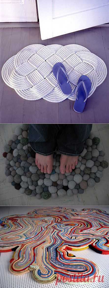 4 мастер-класса по изготовлению интересных ковриков для санузла - Мастер-классы по ремонту и декору - Дом - IVONA - bigmir)net - IVONA - bigmir)net