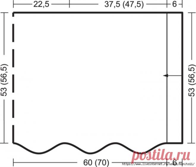 PONCHO WITH BRAIDS FREE PATTERN