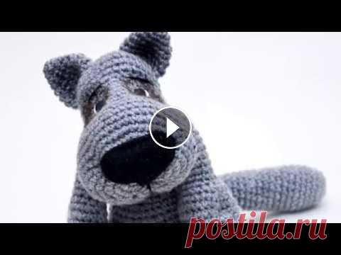 Амигуруми: схема Волка. Игрушки вязаные крючком! Free crochet patterns. Free crochet patterns. Бесплатная схема для вязания амигуруми: Серый Волк. Игрушки вязаные крючком! Как связать волка крючком. Free crochet amigurumi pattern! #amimore #амиг...